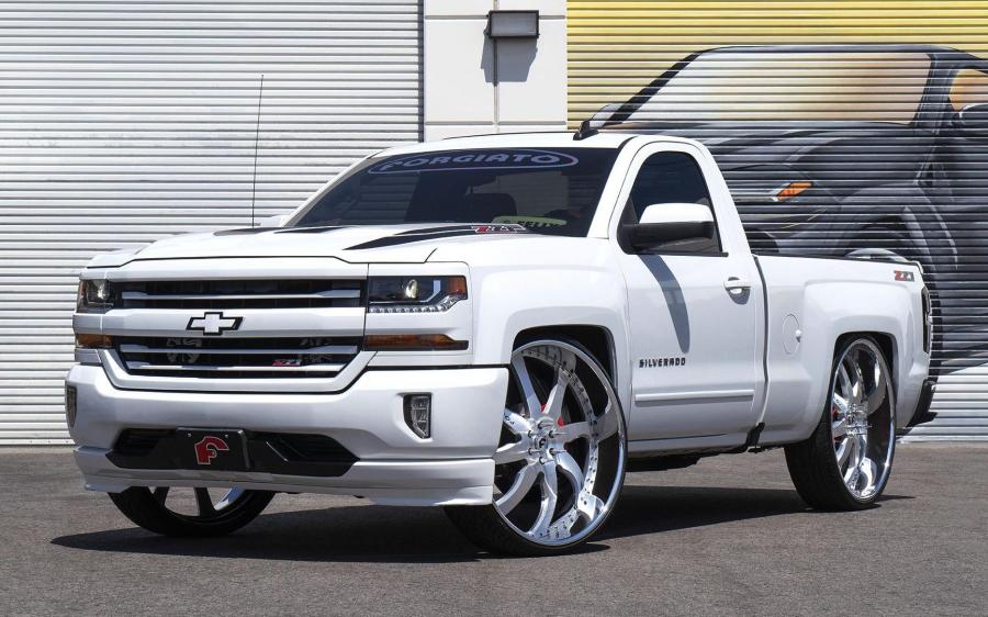 Chevrolet Silverado LTZ Z71 on Forgiato Wheels (Quattresimo) '2019